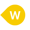 Sample image of a westbound marker